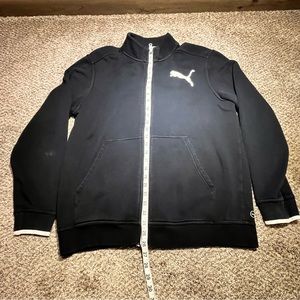 Men’s Zip-up Puma Sweatshirt Size L